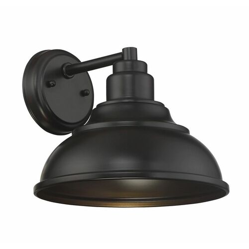 Dunston Outdoor Dark Sky Wall Light in English Bronze by Savoy House