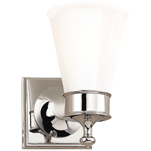 Studio VC Siena Single Sconce in Polished Nickel by Visual Comfort Signature