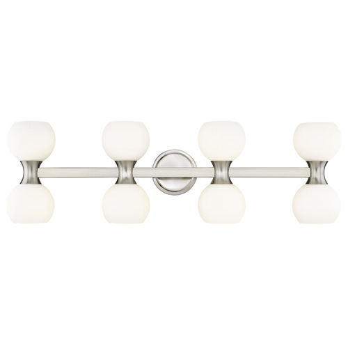 Z-Lite Z-Lite Artemis Brushed Nickel Bathroom Light 494-8V-BN