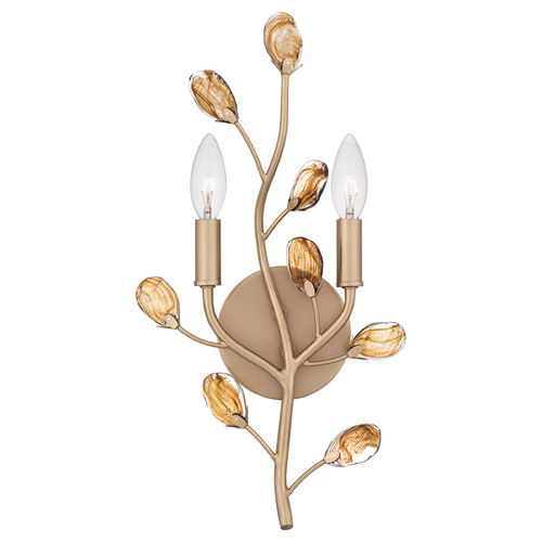 Quoizel Lighting Heiress Bronze Gold Sconce