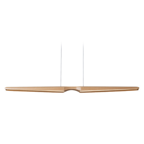 Kuzco Lighting Dakota Beech Wood LED Island Light