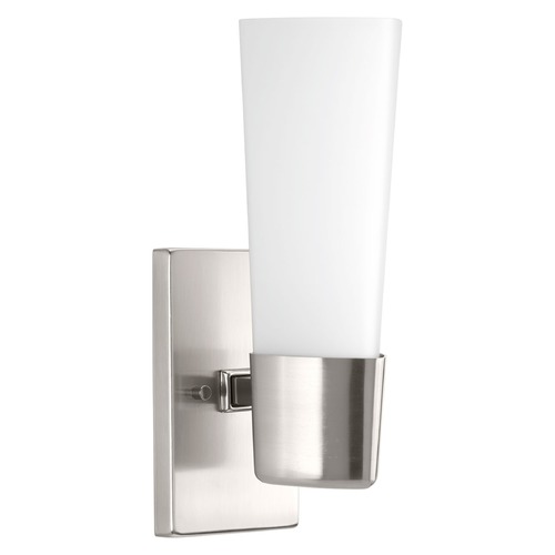 Progress Lighting Zura Brushed Nickel Sconce by Progress Lighting P300061-009