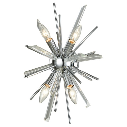 Palisades Ave. Chrome Sconce by Avenue Lighting