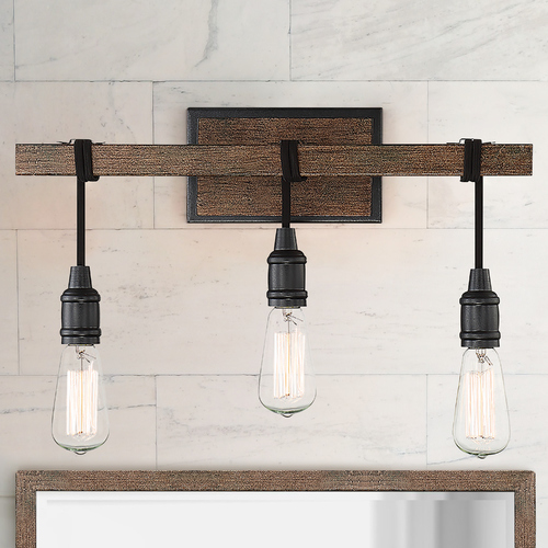 Burgess 20-Inch Bath Light in Durango by Savoy House