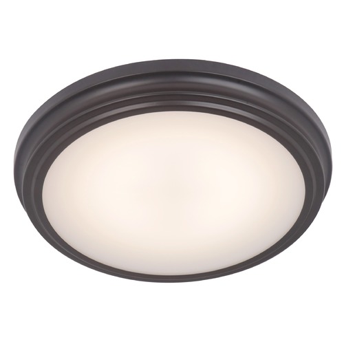 13-Inch LED Flush Mount in Oiled Bronze by Craftmade Lighting