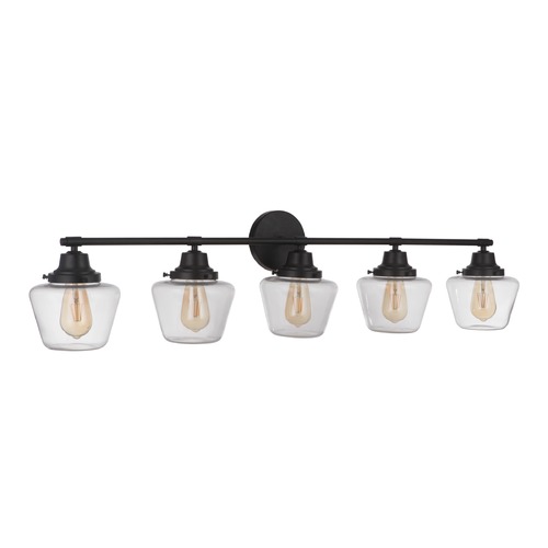 Essex 48.25-Inch Bath Light in Flat Black by Craftmade Lighting