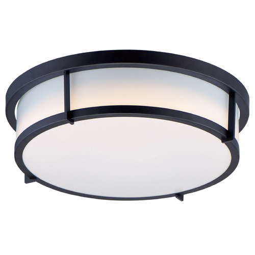 Maxim Lighting Rogue E26 Black Flushmount Light