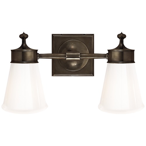 Studio VC Siena Double Sconce in Bronze by Visual Comfort Signature