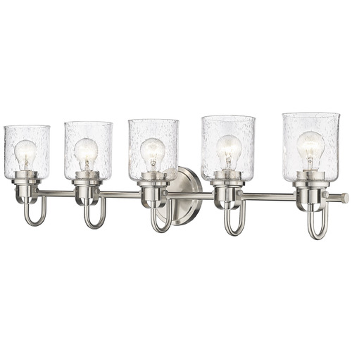 Kinsley Brushed Nickel Bathroom Light by Z-Lite