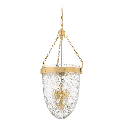 Corbett Lighting Angus Vintage Brass Pendant