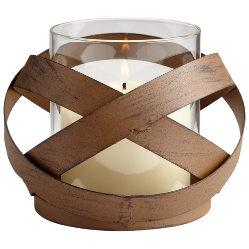 Infinity Copper Candle Holder by Cyan Design