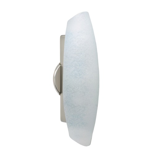 Besa Lighting Besa Lighting Aero Satin Nickel LED Sconce 2728ST-LED-SN