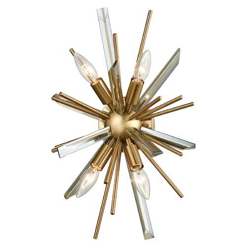 Palisades Ave. Sconce in Antique Brass by Avenue Lighting