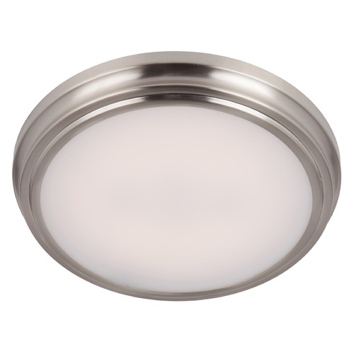 Craftmade Lighting X66 13-Inch LED Brushed Polished Nickel Flush Mount by Craftmade Lighting X6613-BNK-LED