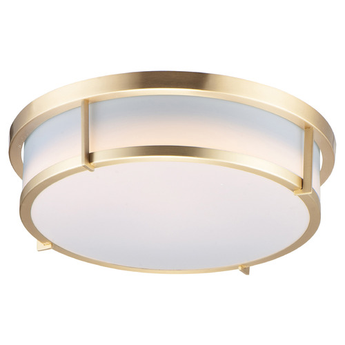 Maxim Lighting Rogue E26 Satin Brass Flushmount Light
