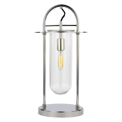 Generation Lighting Kelly Wearstler Nuance 21.38-Inch Tall Polished Nickel LED Table Lamp by Generation Lighting KT1021PN1