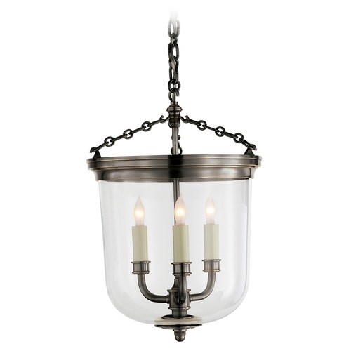 Visual Comfort Signature Collection Thomas OBrien Merchant Lantern in Bronze by Visual Comfort Signature TOB5030BZ