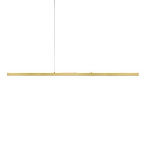 Vega Brushed Gold LED Linear Light by Kuzco Lighting