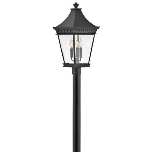 Chapel Hill 26.50-Inch Outdoor Post Light in Black by Hinkley Lighting