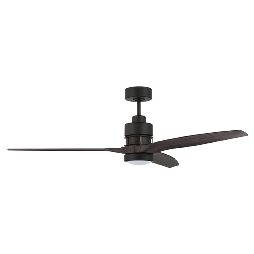 Craftmade Lighting Sonnet WiFi 60 Flat Black LED Ceiling Fan by Craftmade Lighting SONWF60FB3-GWP