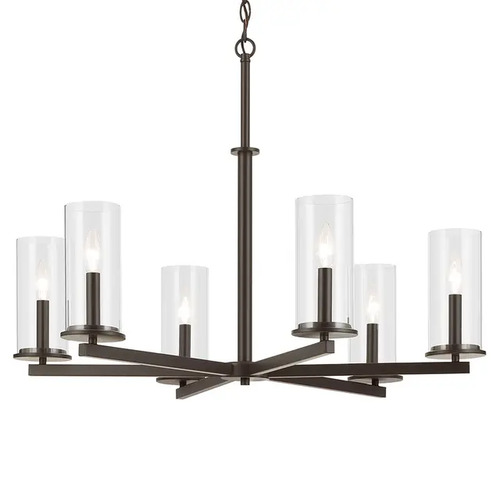 Kichler Lighting Kichler Lighting Crosby Olde Bronze Chandelier 44013OZ