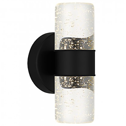 Quoizel Lighting Kaia Matte Black LED Outdoor Wall Light