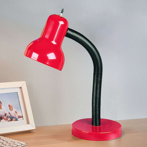 Lite Source Lighting Lite Source Lighting Goosy Desk Lamp LS-211RED