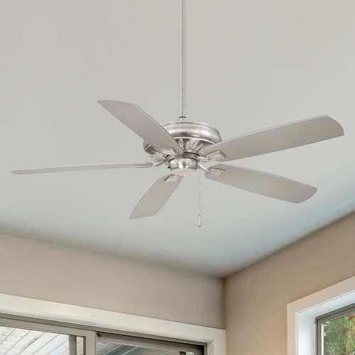 Minka Aire Sunseeker 60-Inch Fan in Brushed Nickel Wet by Minka Aire F532-BNW