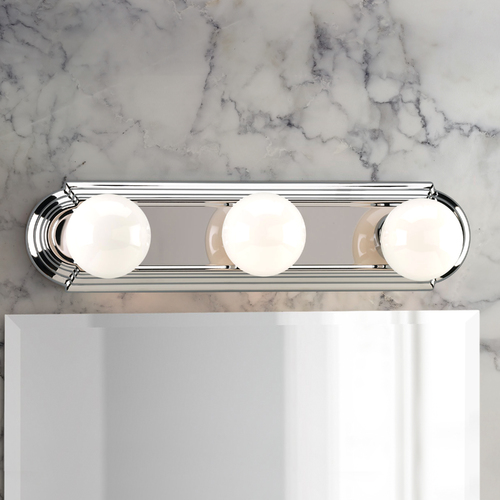 Broadway Bath Light in Chrome by Progress Lighting