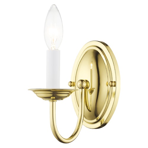 Livex Lighting Livex Lighting Polished Brass Sconce 4151-02