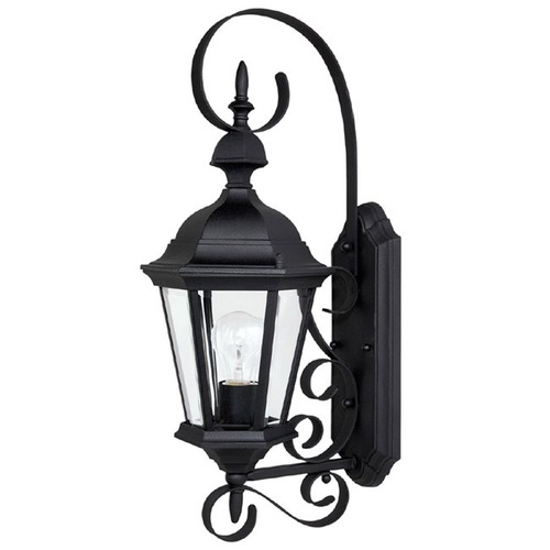 Carriage House 23-Inch Outdoor Wall Light in Black by Capital Lighting