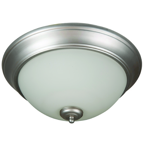 Craftmade Lighting Pro Builder 15-Inch Brushed Satin Nickel Flush Mount by Craftmade Lighting XP15BN-3W