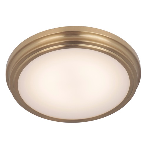 Craftmade Lighting 13-Inch LED Satin Brass Flush Mount by Craftmade Lighting X6613-SB-LED