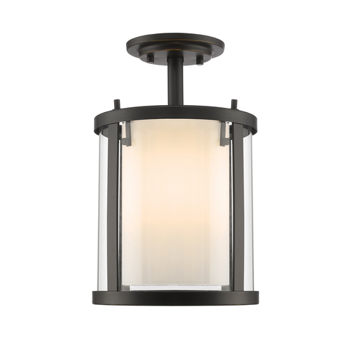 Z-Lite Willow Olde Bronze Semi-Flush Mount by Z-Lite 426SF-OB