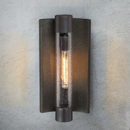 Minka Lavery Celtic Shadow Textured Bronze with Silver Highlights Outdoor Wall Light by Minka Lavery 72662-516
