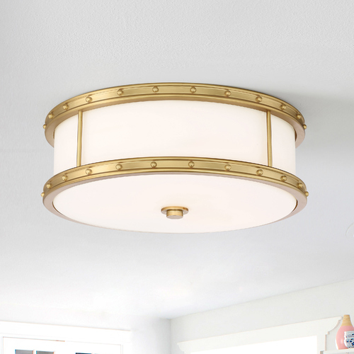 Liberty Gold LED Flush Mount by Minka Lavery