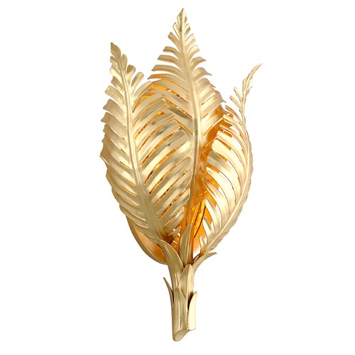 Corbett Lighting Tropicale Gold Leaf Sconce by Corbett Lighting 296-11-GL