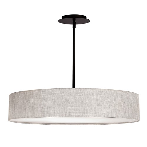 WAC Lighting Manhattan 26-Inch Pendant in Black by WAC Lighting PD-13726-BK