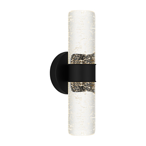 Quoizel Lighting Kaia Matte Black LED Outdoor Wall Light