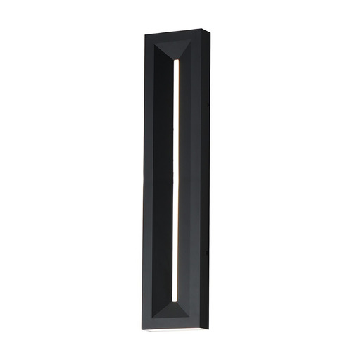 ET2 Fosso Black LED Outdoor Wall Light