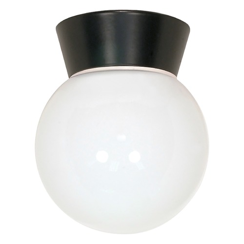 Nuvo Lighting Black Flush Mount by Nuvo Lighting SF77/157