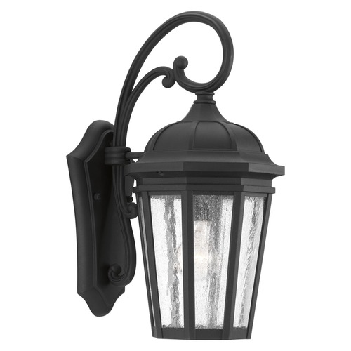 Verdae Outdoor Wall Light in Black by Progress Lighting