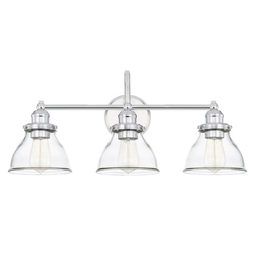 Baxter 24.25-Inch Vanity Light in Chrome by Capital Lighting