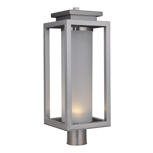 Craftmade Lighting Vailridge 19.75-Inch LED Outdoor Post Light in Stainless Steel by Craftmade Lighting ZA1325-SS-LED