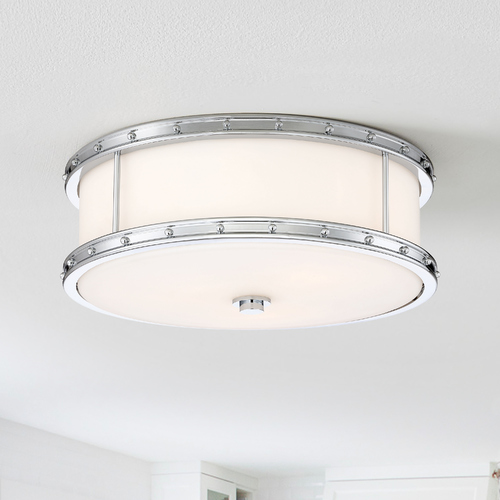 Chrome LED Flush Mount by Minka Lavery
