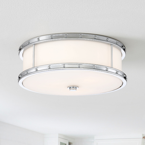 Minka Lavery Chrome LED Flush Mount by Minka Lavery 827-77-L