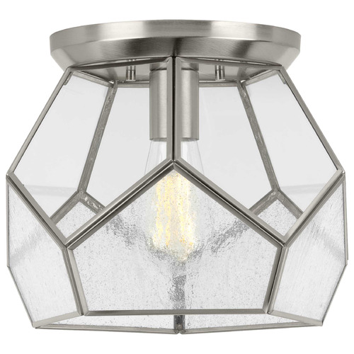 Progress Lighting Cinq Brushed Nickel Flushmount Light