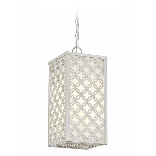 Eurofase Lighting Clover LED Outdoor Pendant in Aged Silver by Eurofase Lighting 42697-021