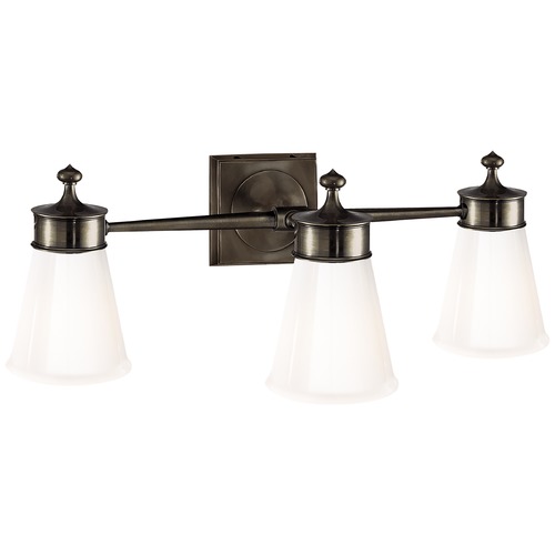 Visual Comfort Signature Collection Studio VC Siena Triple Sconce in Bronze by Visual Comfort Signature SS2003BZWG