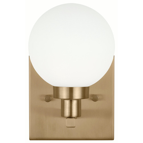 Visual Comfort Studio Collection Clybourn Satin Brass Sconce